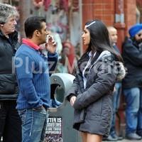 Exclusive: Salman and Katrina hug during a break in filming scenes on 'Ek Tha Tiger' | Picture 100694
